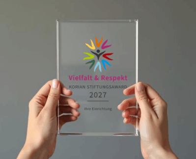 Vielfalt in der Pflege sichtbar machen: Jetzt für den Korian Stiftungsaward 2027 bewerben