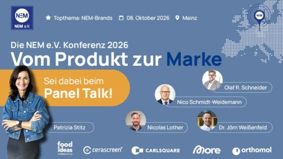 Vom Produkt zur Marke: NEM e.V. Konferenz 2026 am 8. Oktober in Mainz